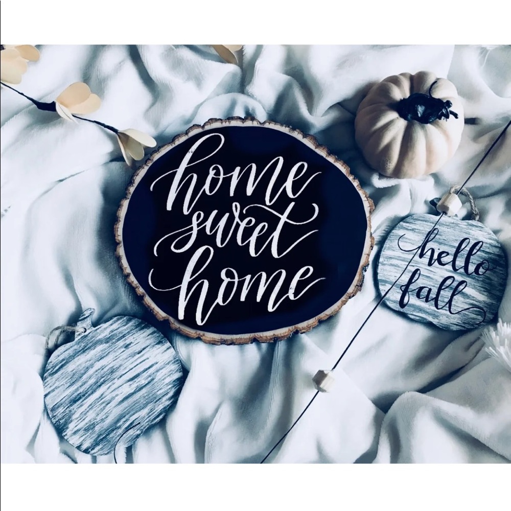 💕HP💕 Custom Wood Slice home decor